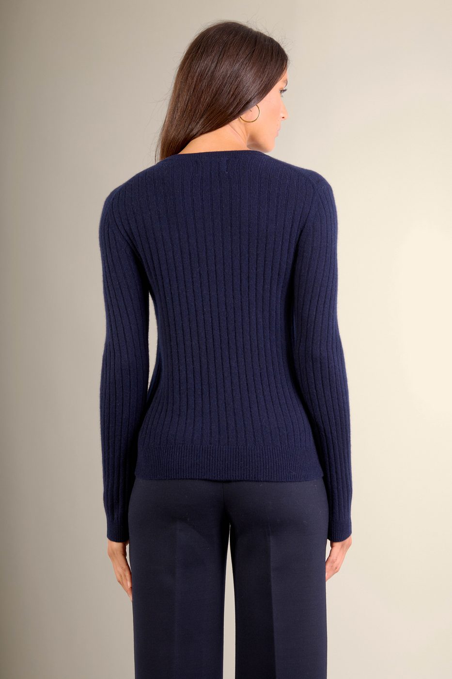 Pull Col Rond Kylie - Marine