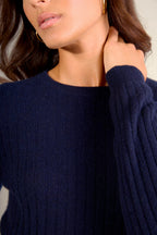 Pull Col Rond Kylie - Marine
