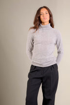Maglione Collo Alto Florivien - Nuvola Melange