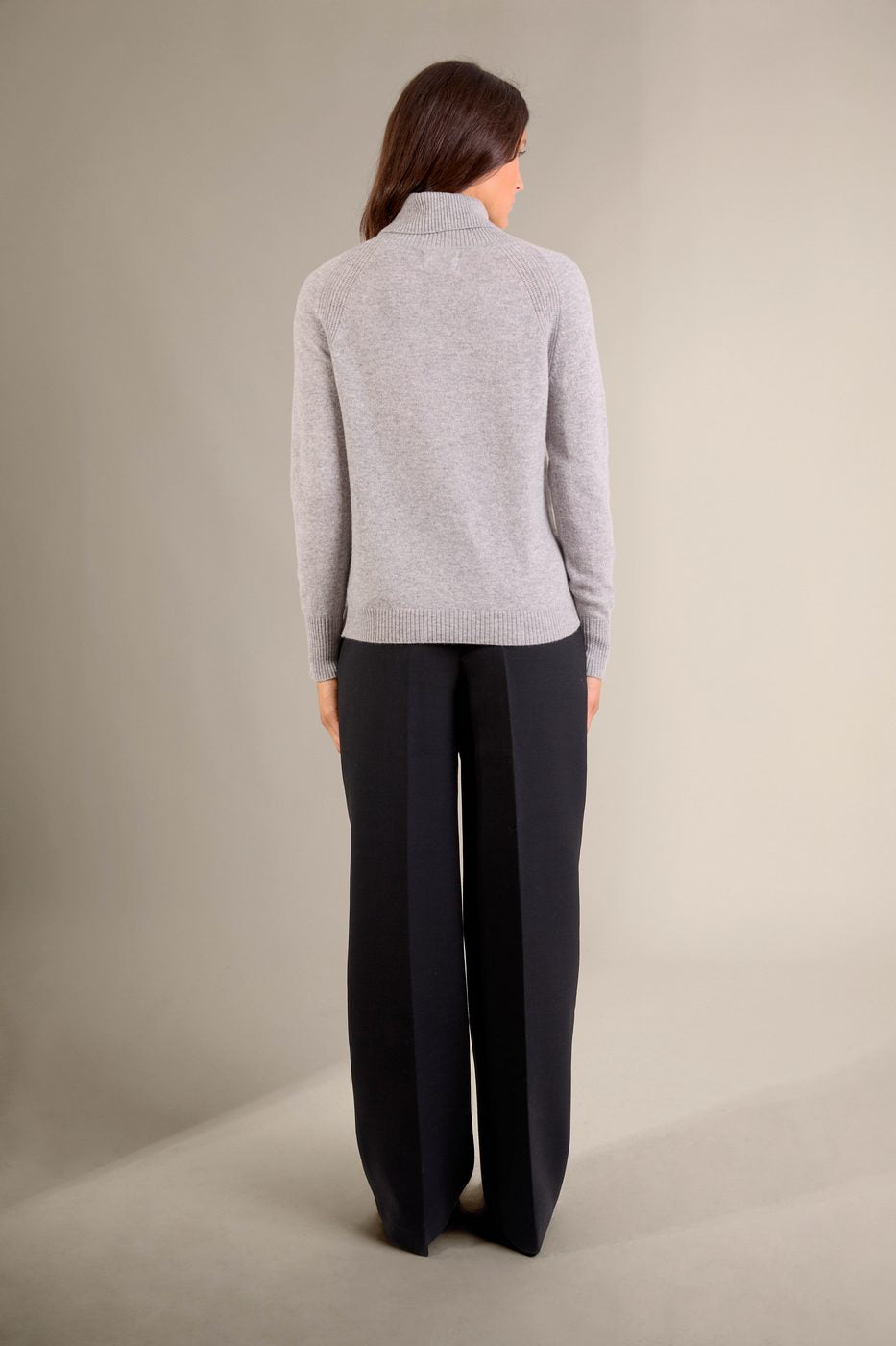 Maglione Collo Alto Florivien - Nuvola Melange