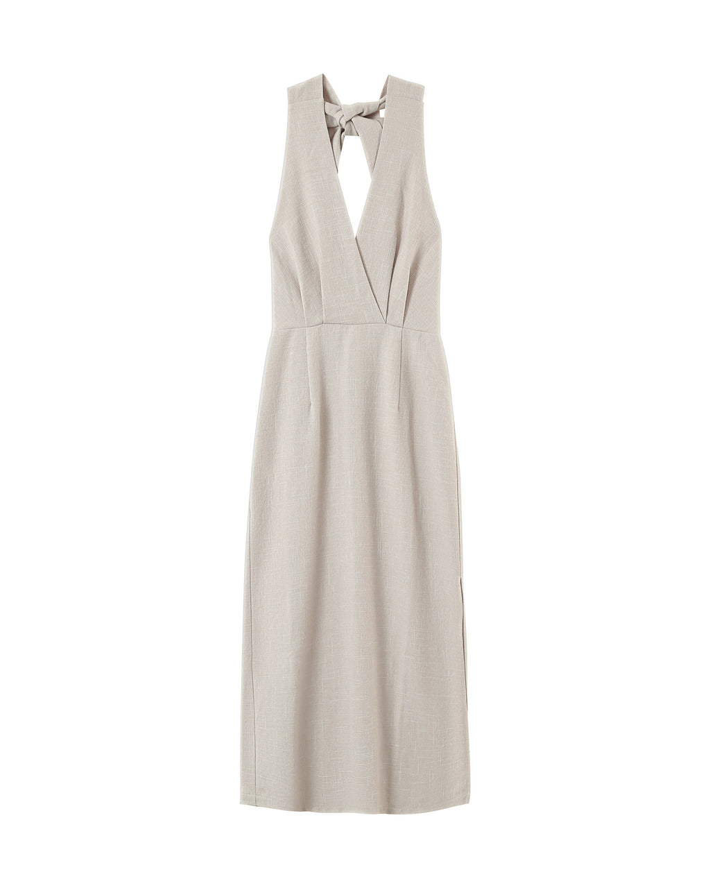 Robe Mi-Longue Perla - Beige