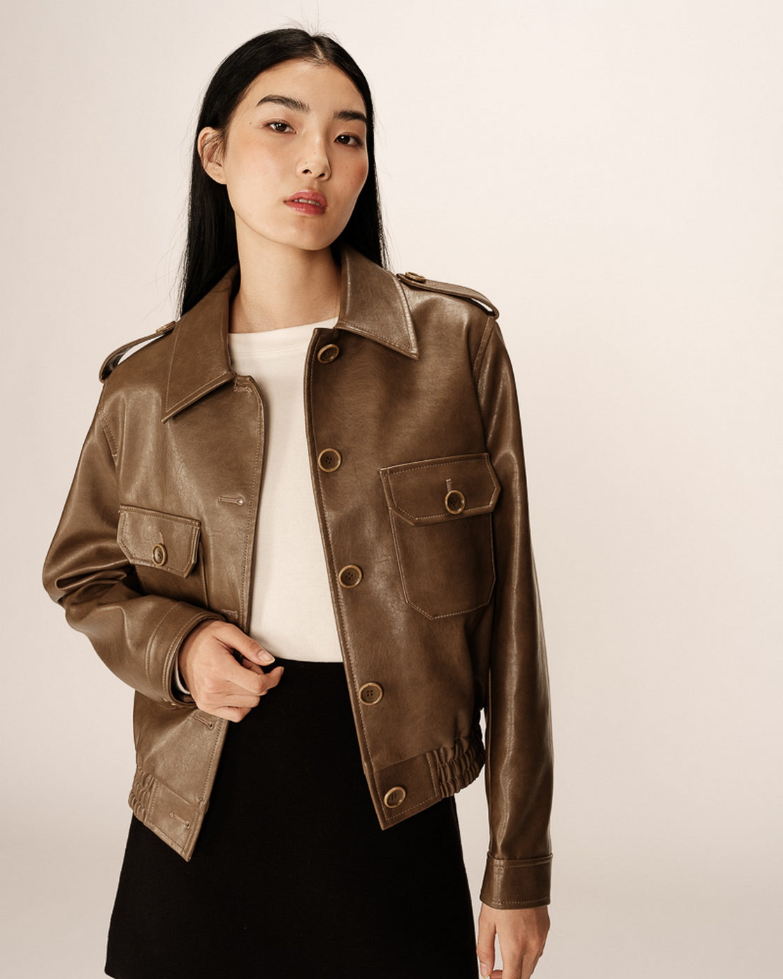 Blouson Perle - Kaki