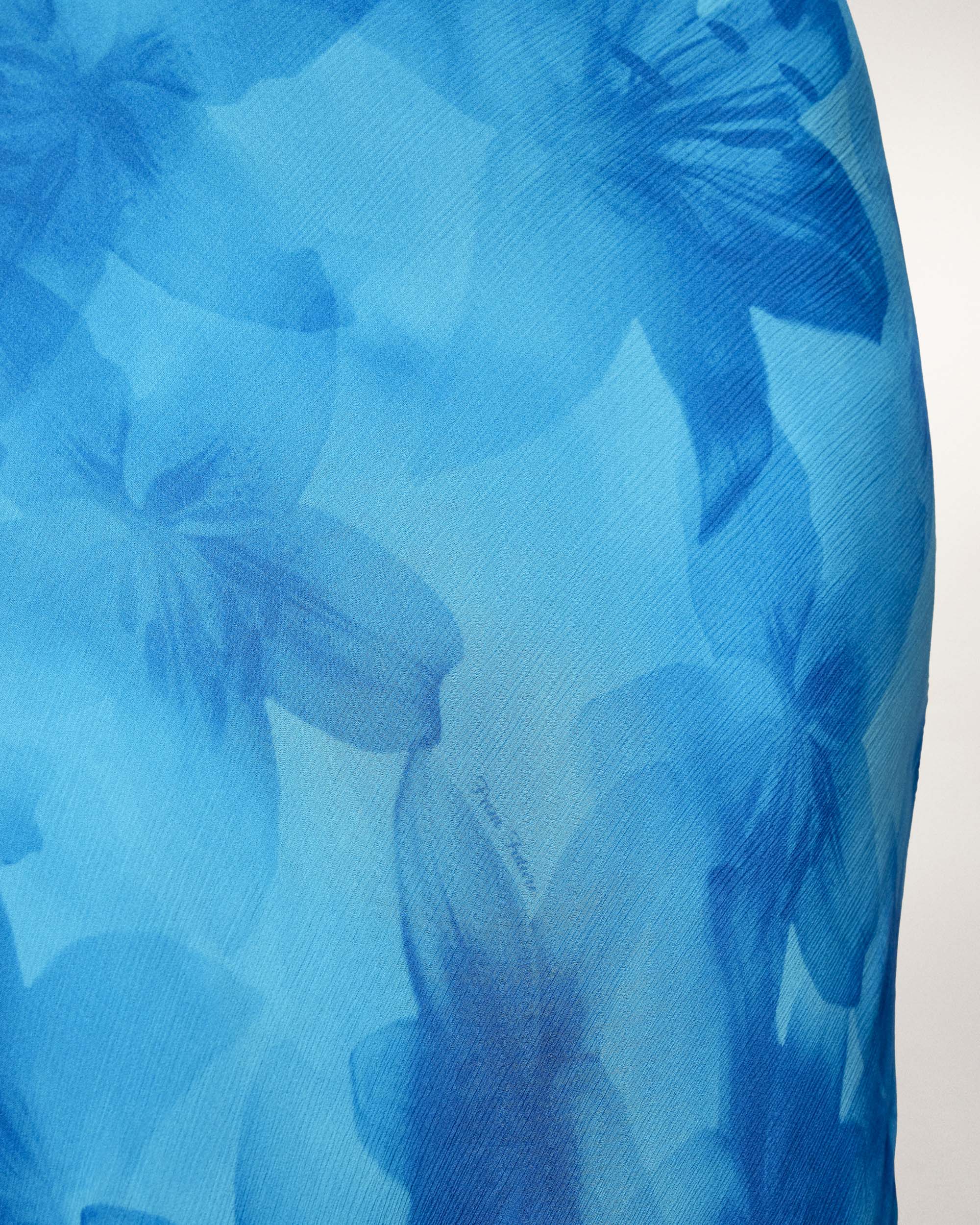 Vestido Largo de Tirantes - Tropical Bloom Lily