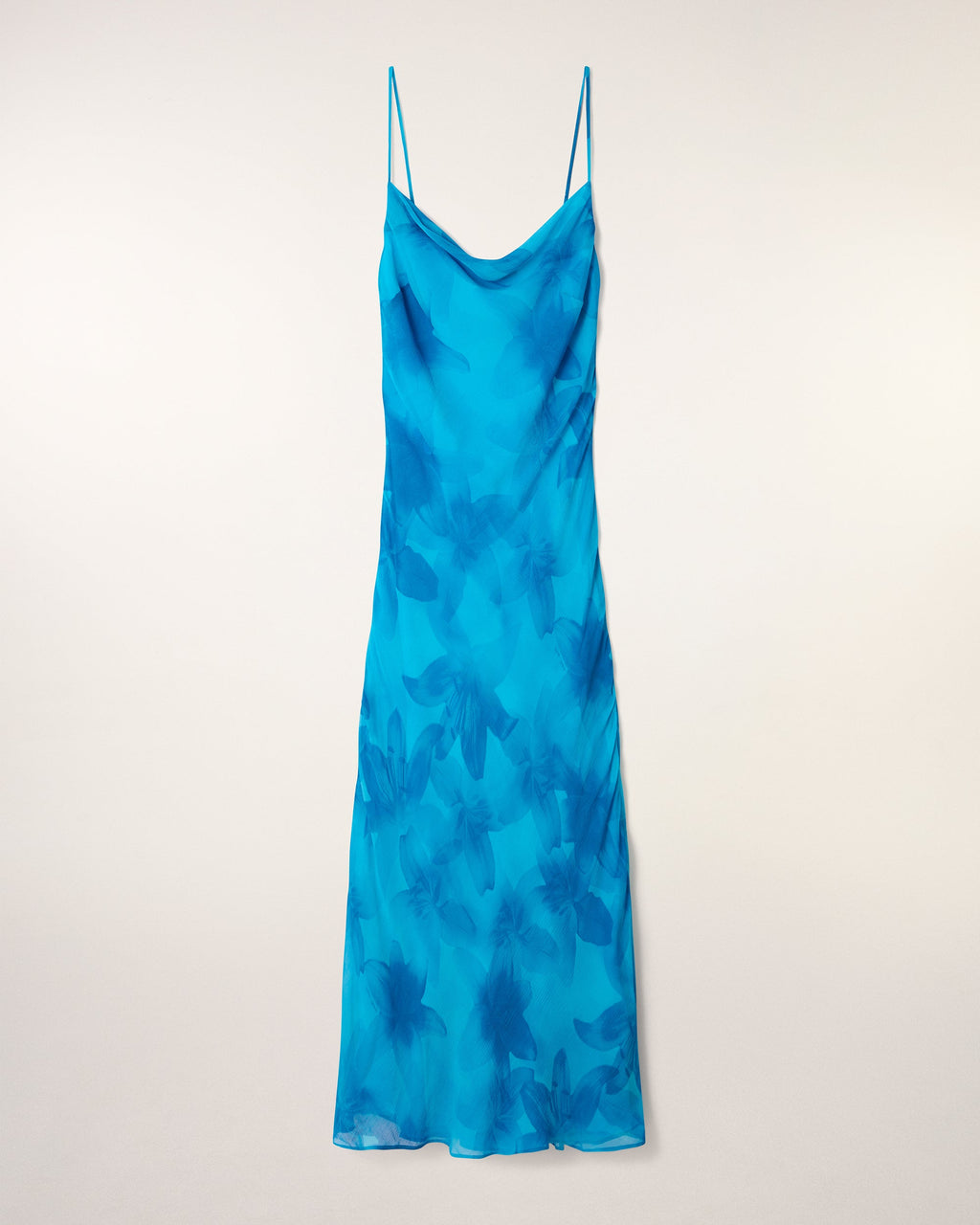 Vestido Largo de Tirantes - Tropical Bloom Lily
