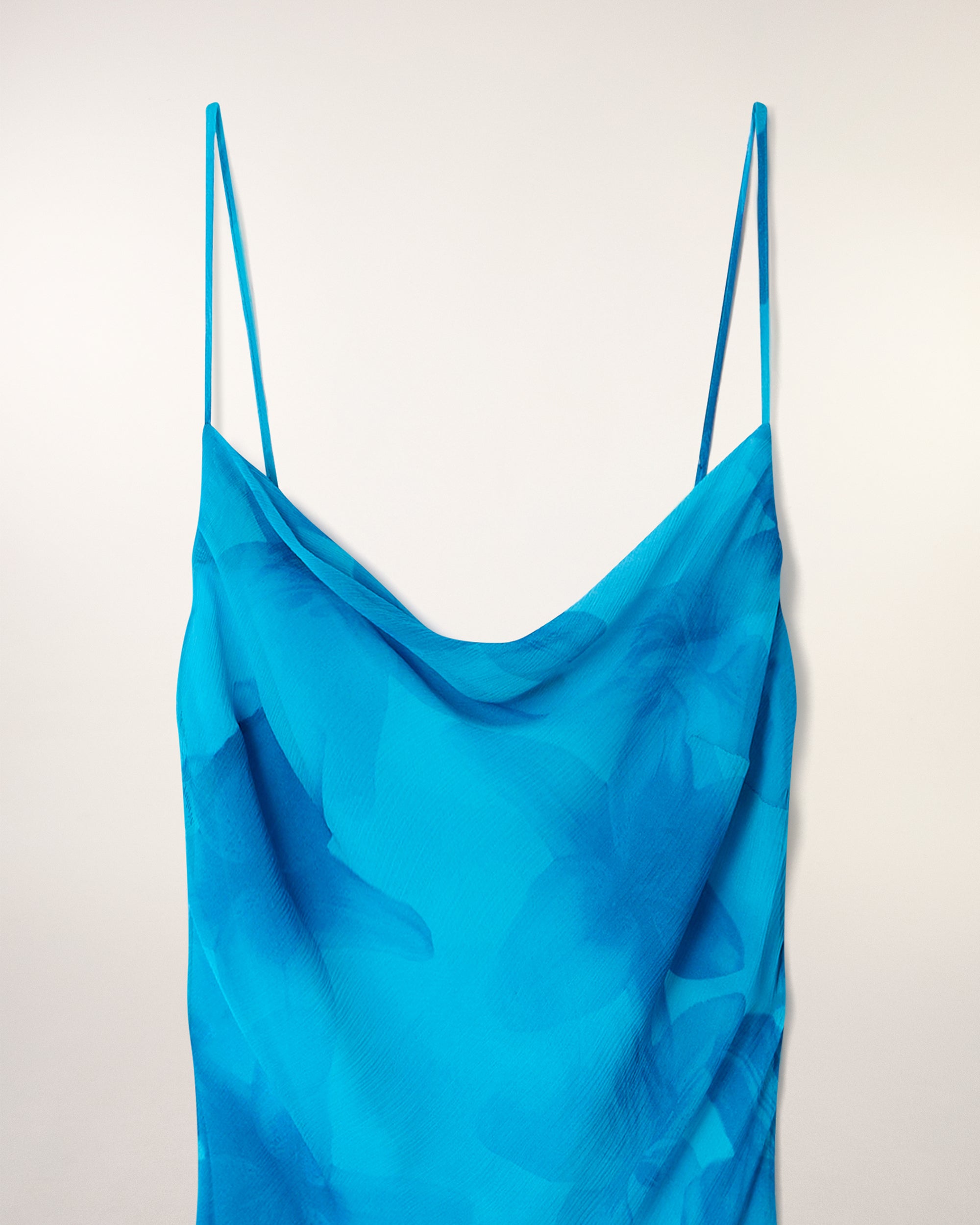 Vestido Largo de Tirantes - Tropical Bloom Lily