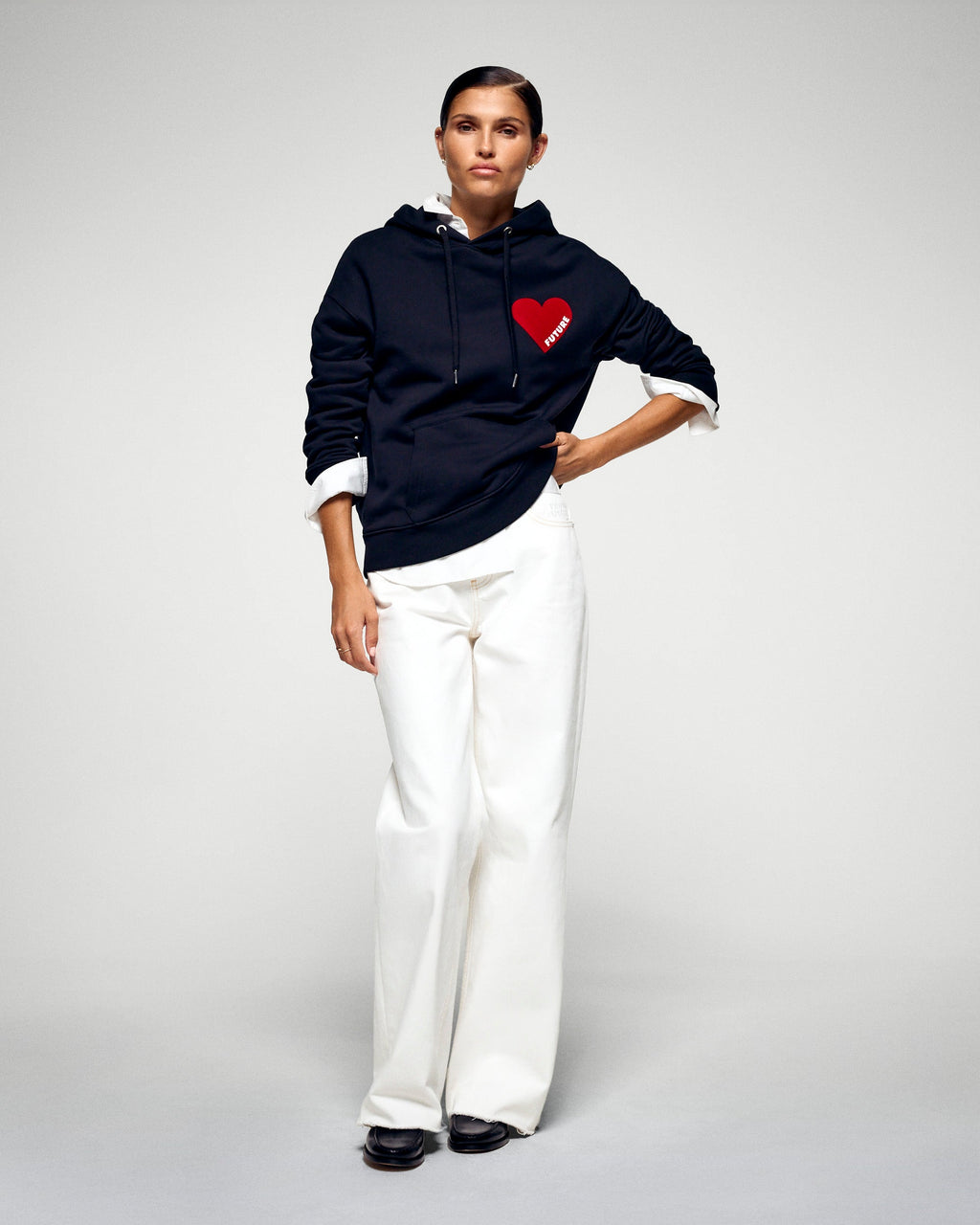 Heart Hoodie Sweatshirt