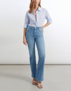 Jean Flare Pernille - Denim B-450 - Mujer