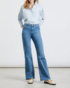 Pernille Flare Jeans - Dnm V-443