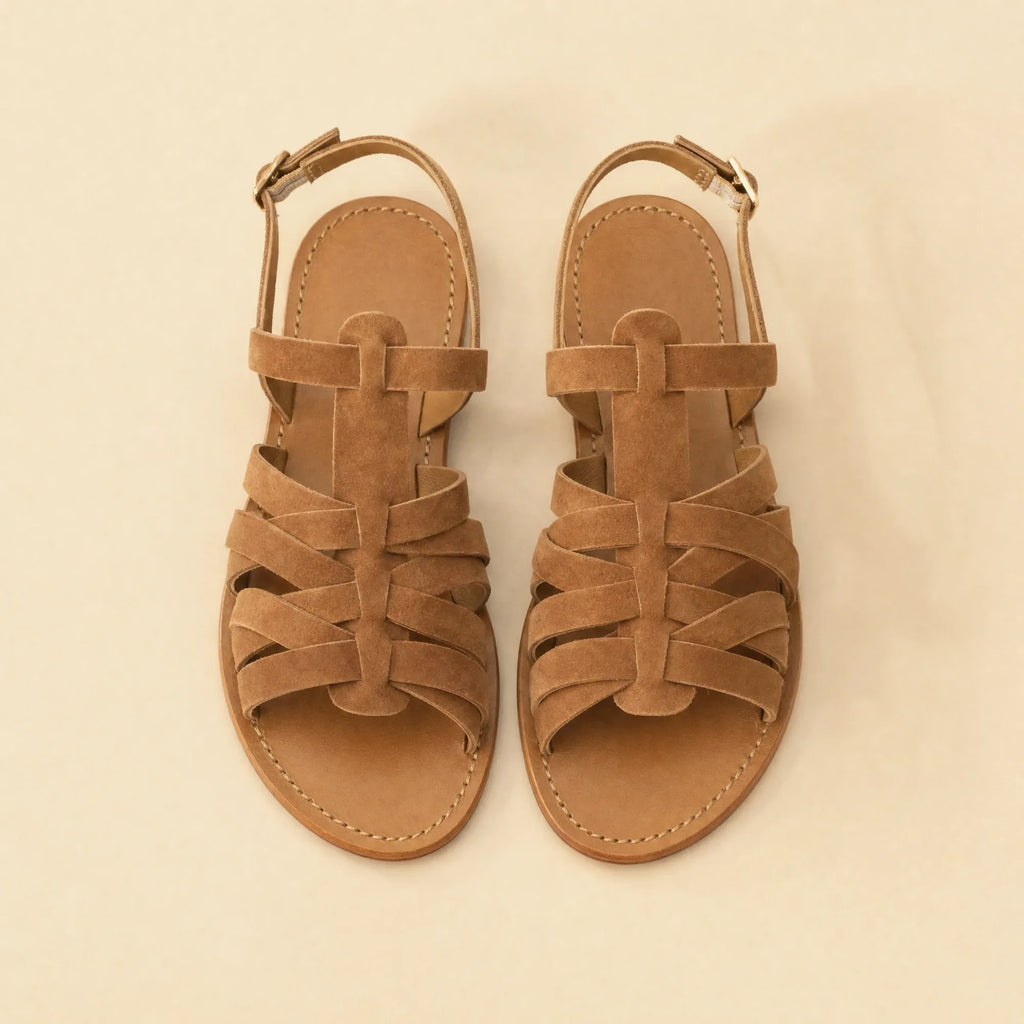 Sandales Caroline - Camel