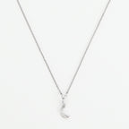Colgante "Diamond Moon" Diamantes 0.01/5 - Oro blanco