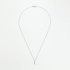 Colgante "Diamond Moon" Diamantes 0.01/5 - Oro blanco