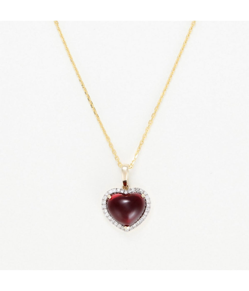 "Enoha" Pendant - D0.09/32 G2.29/1 - Yellow Gold