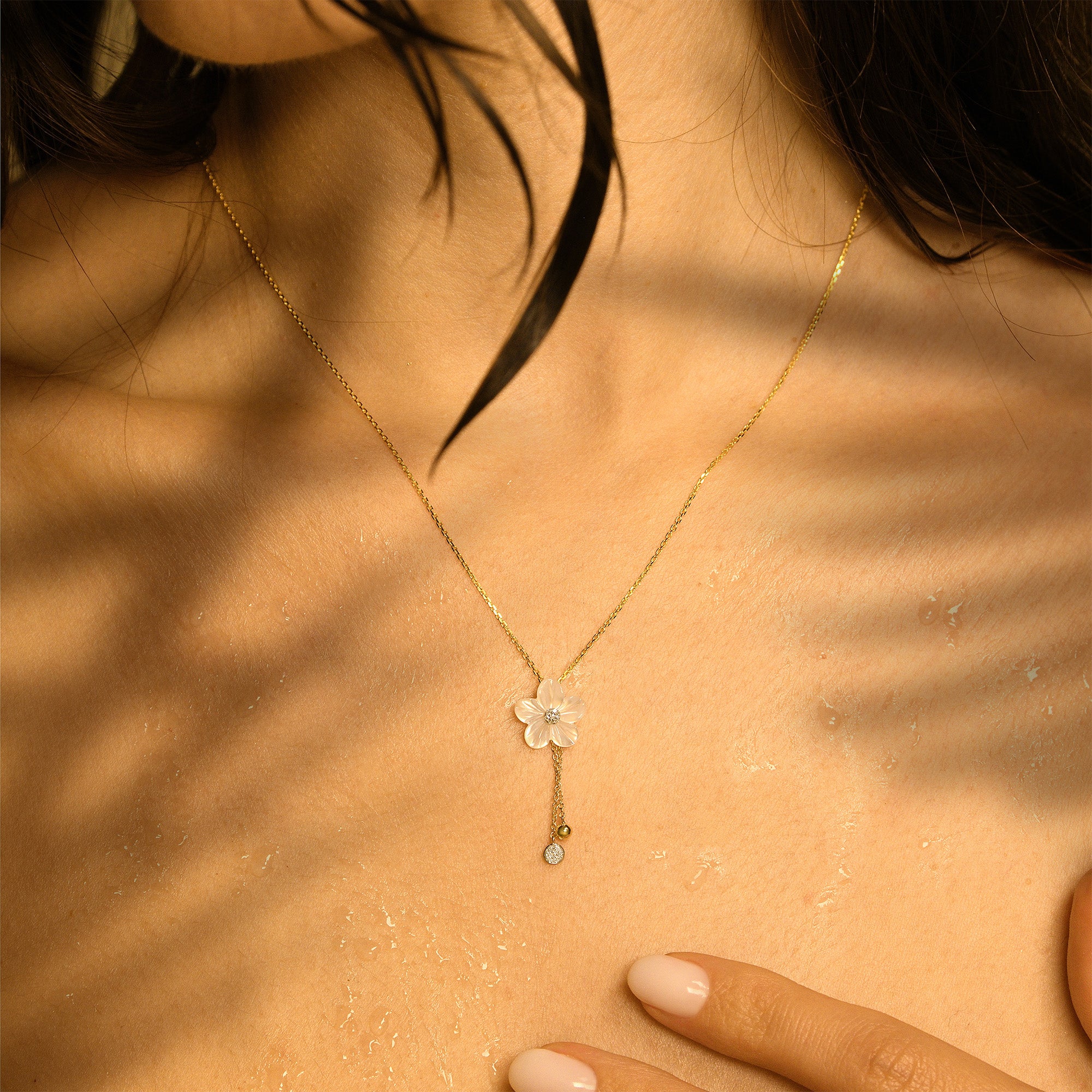 Pendant "Lumansia" D0.04/14 MOP1/1