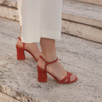 Flordeasoka - Chaussures À Talons Philippa 9 Terracota - Marron