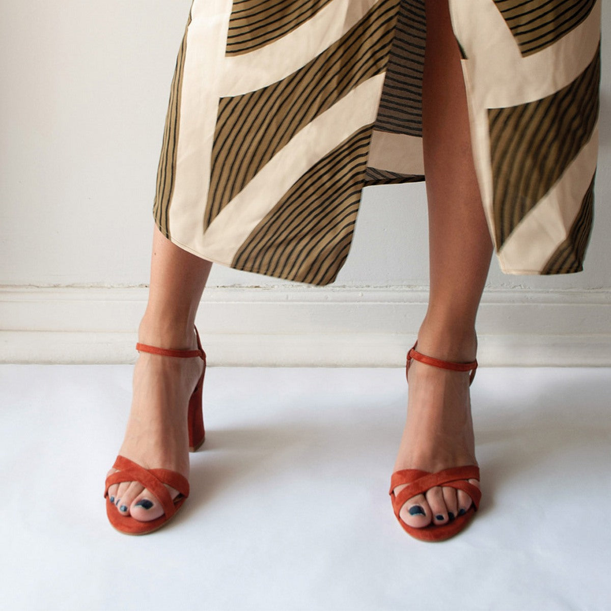 Flordeasoka - Chaussures À Talons Philippa 9 Terracota - Marron