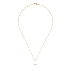 Colgante "Croix Croyance" - Oro Amarillo 375/1000