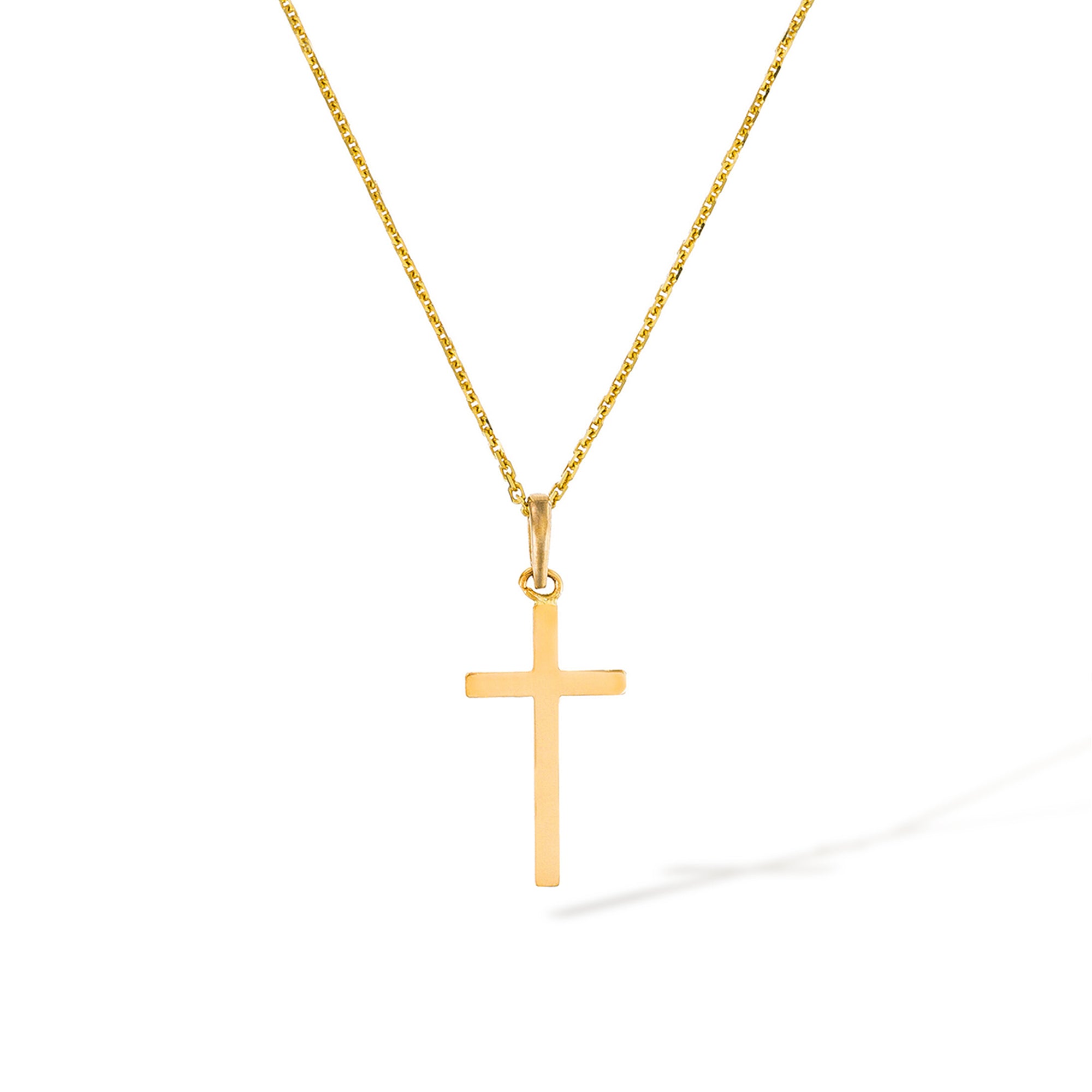 Pendant "Cross Belief" Yellow Gold 375/1000