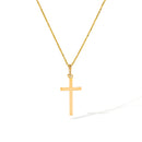 Pendentif " Croix Croyance" Or Jaune 375/1000