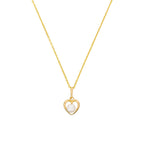 Colgante “Lova Pearl” Oro Amarillo 375/1000 Perla Blanca