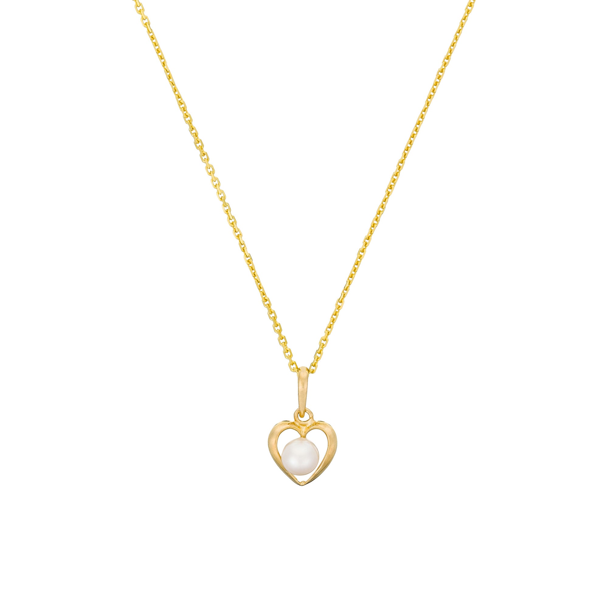 Colgante “Lova Pearl” Oro Amarillo 375/1000 Perla Blanca