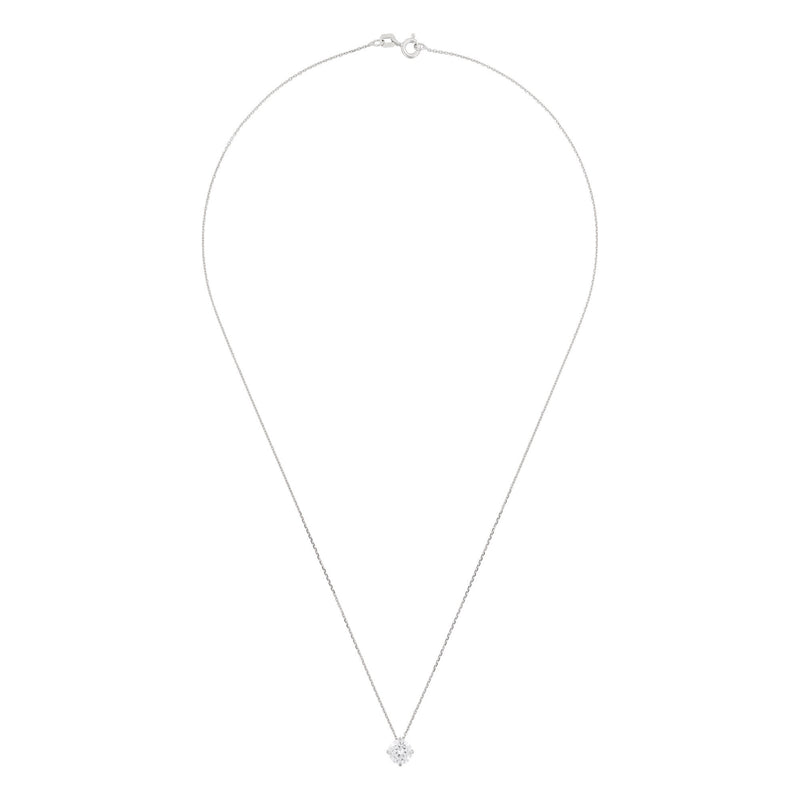 Pendentif "Splendeur" - Or Blanc 375/1000 Et Zirconium