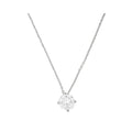 “Splendor” Pendant 375/1000 White Gold And Zirconium