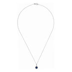“Wonderful Blue” Pendant 375/1000 White Gold