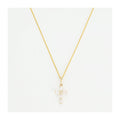 Pendentif "Croix Lumière " Or Jaune  375/1000 Et Zirconium