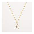 Astrological Pendant "Pisces" Yellow Gold 375/1000