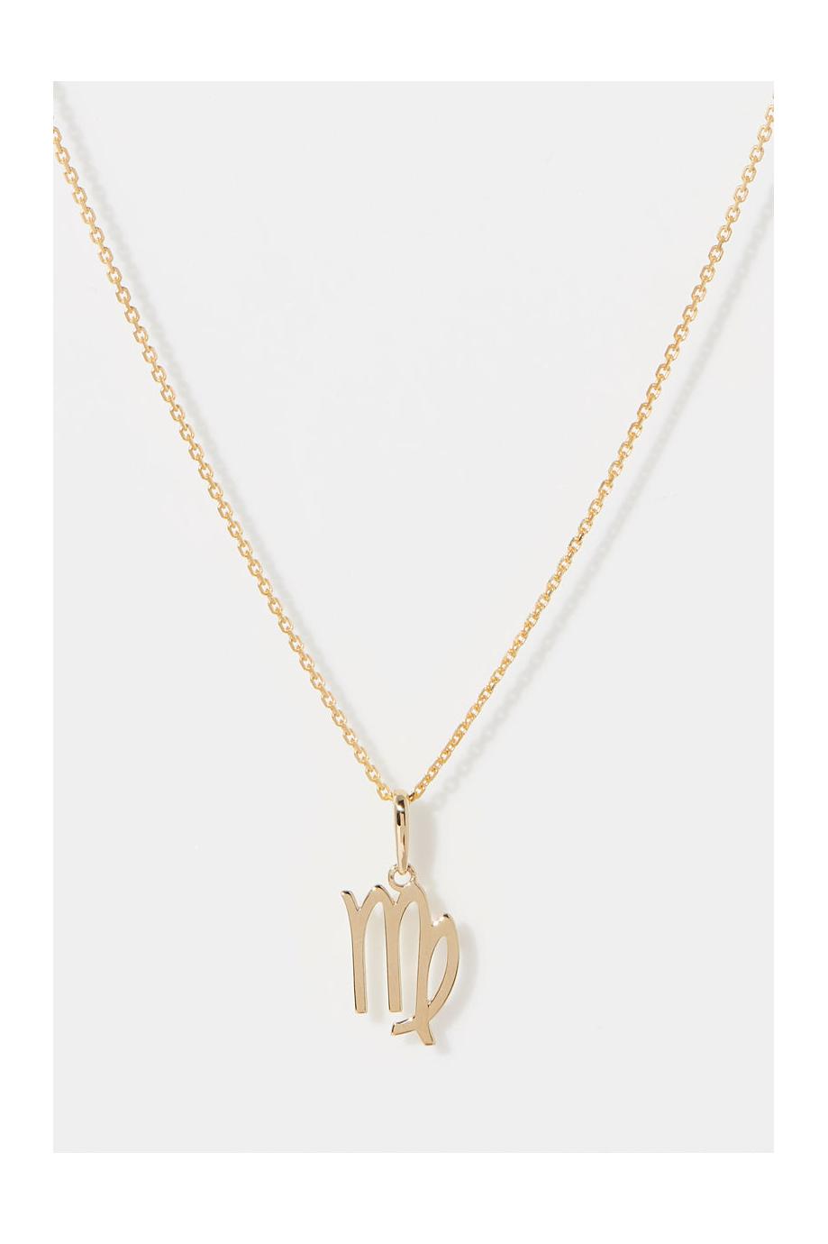 Astrological Pendant "Virgo" Yellow Gold 375/1000