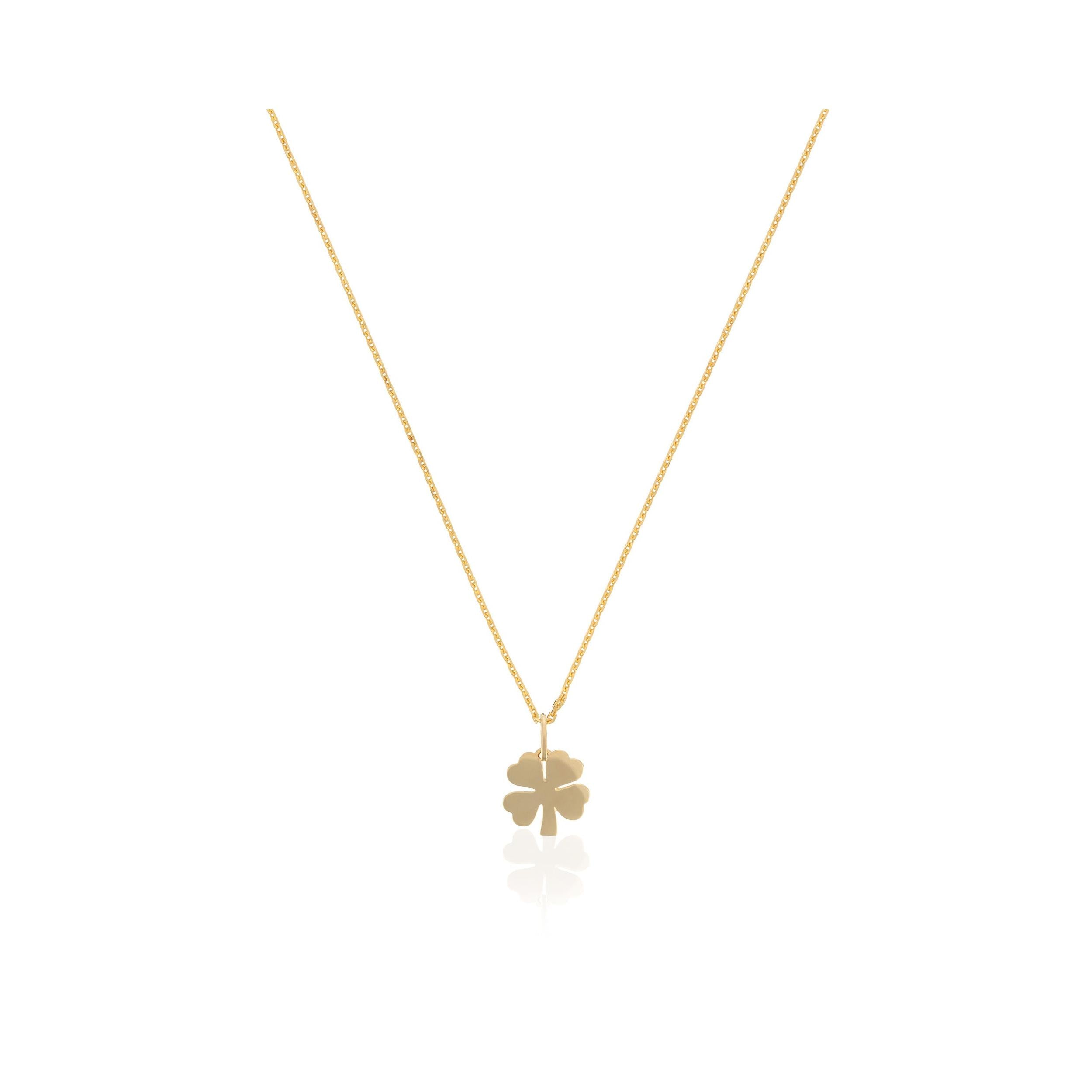 Pendentif "Tréfle" Or Jaune 375/100
