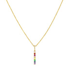 Pendant "Colored" Yellow Gold 375/1000