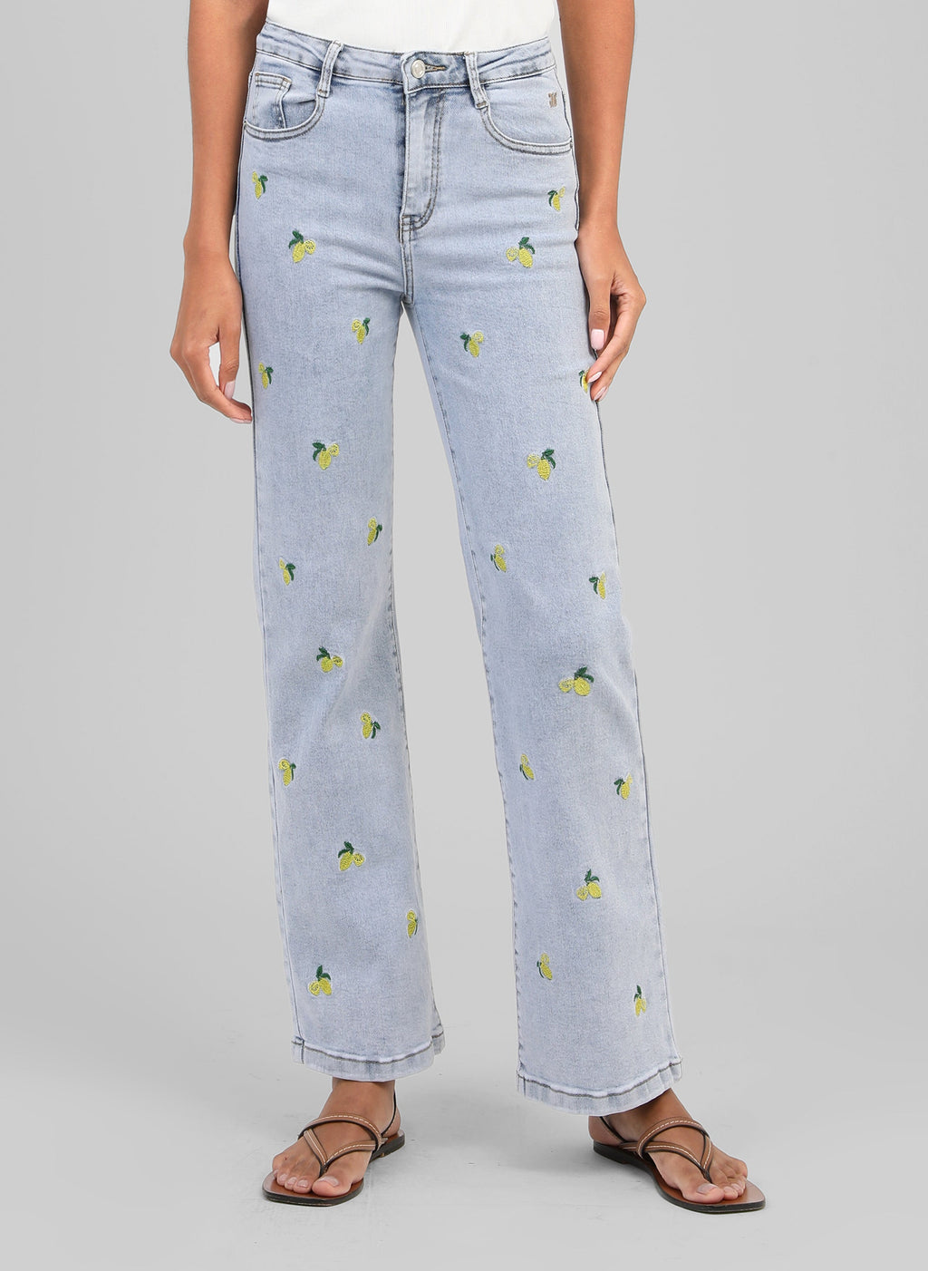 Pantalon Picitron Jean Bleu Clair