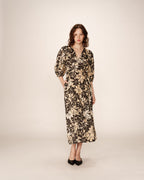 Vestido Largo Pierino - Beige
