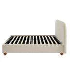 Pilka - Bed - Chenille Fabric - Beige