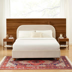 Pilka - Bed - Chenille Fabric - Beige