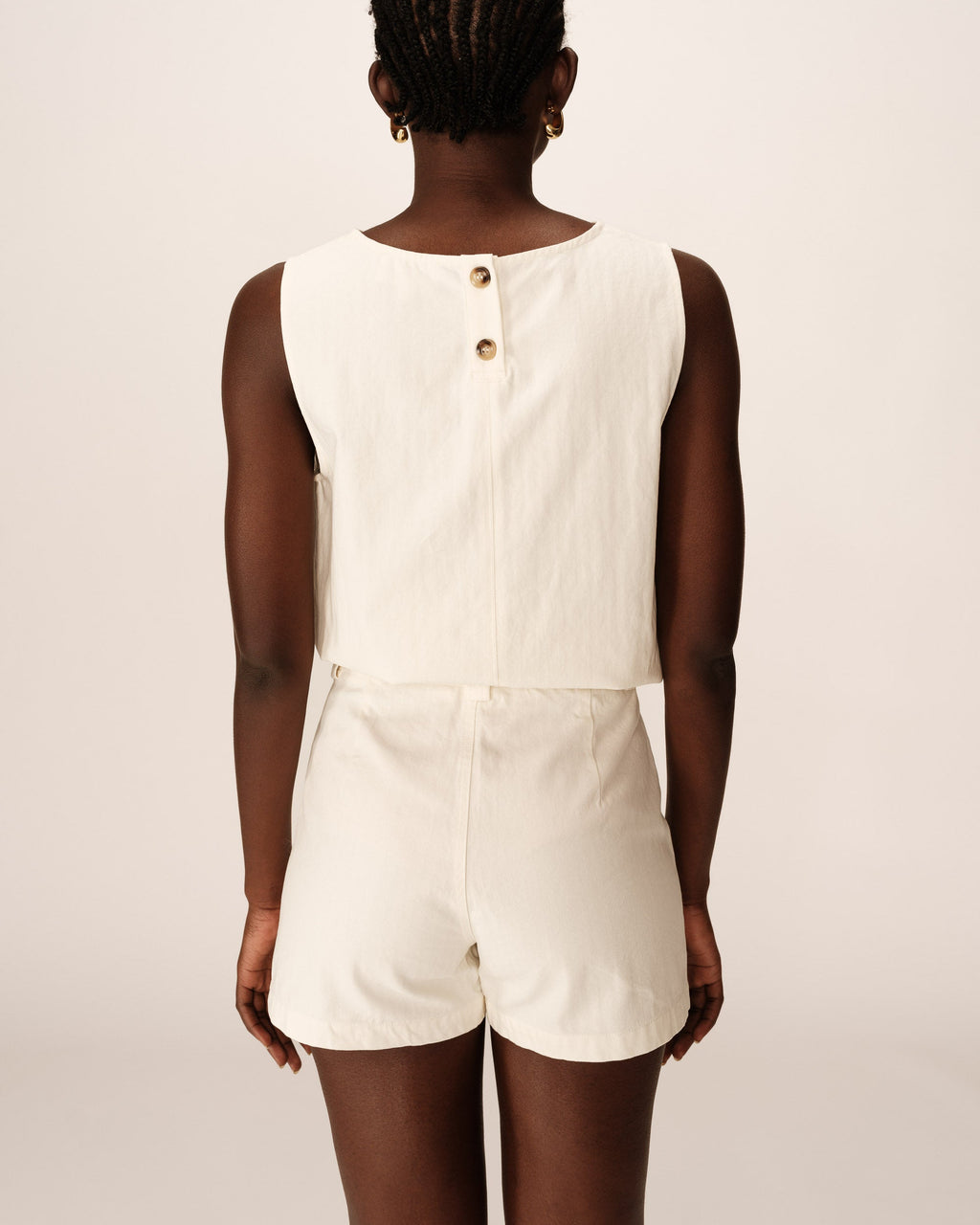 Pino Shorts - Ecru