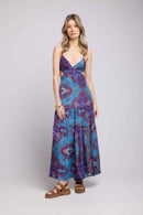 Robe Longue Bretelles - Printed