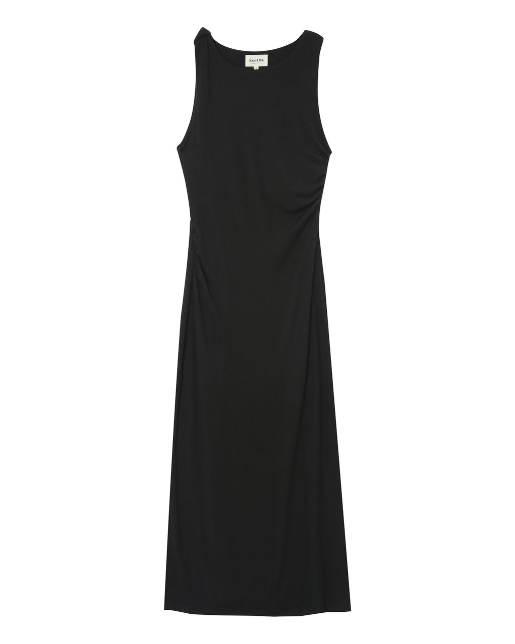 Maxi Dress Pistache - Black