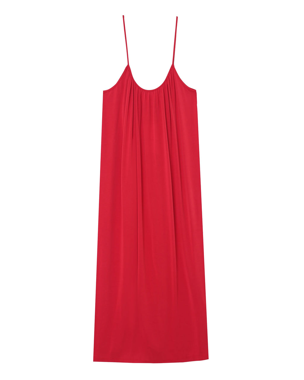 Pivoine Long Dress - Raspberry