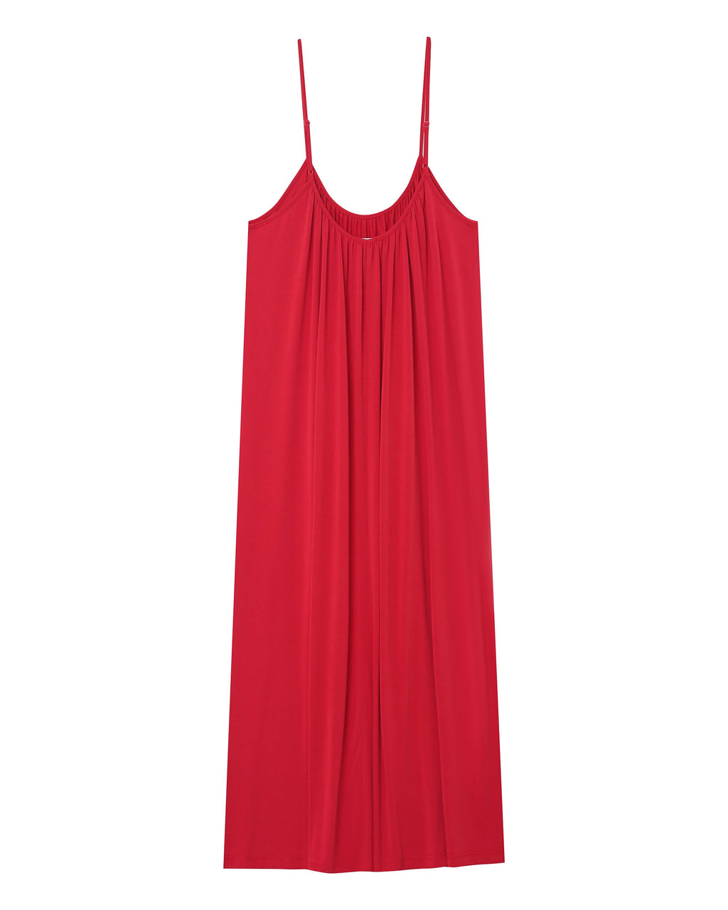 Pivoine Long Dress - Raspberry