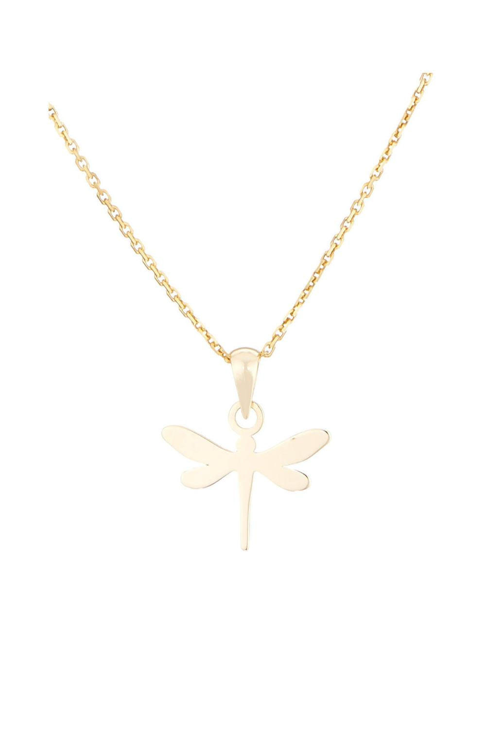 “Little Dragonfly” Pendant 375/1000 Yellow Gold