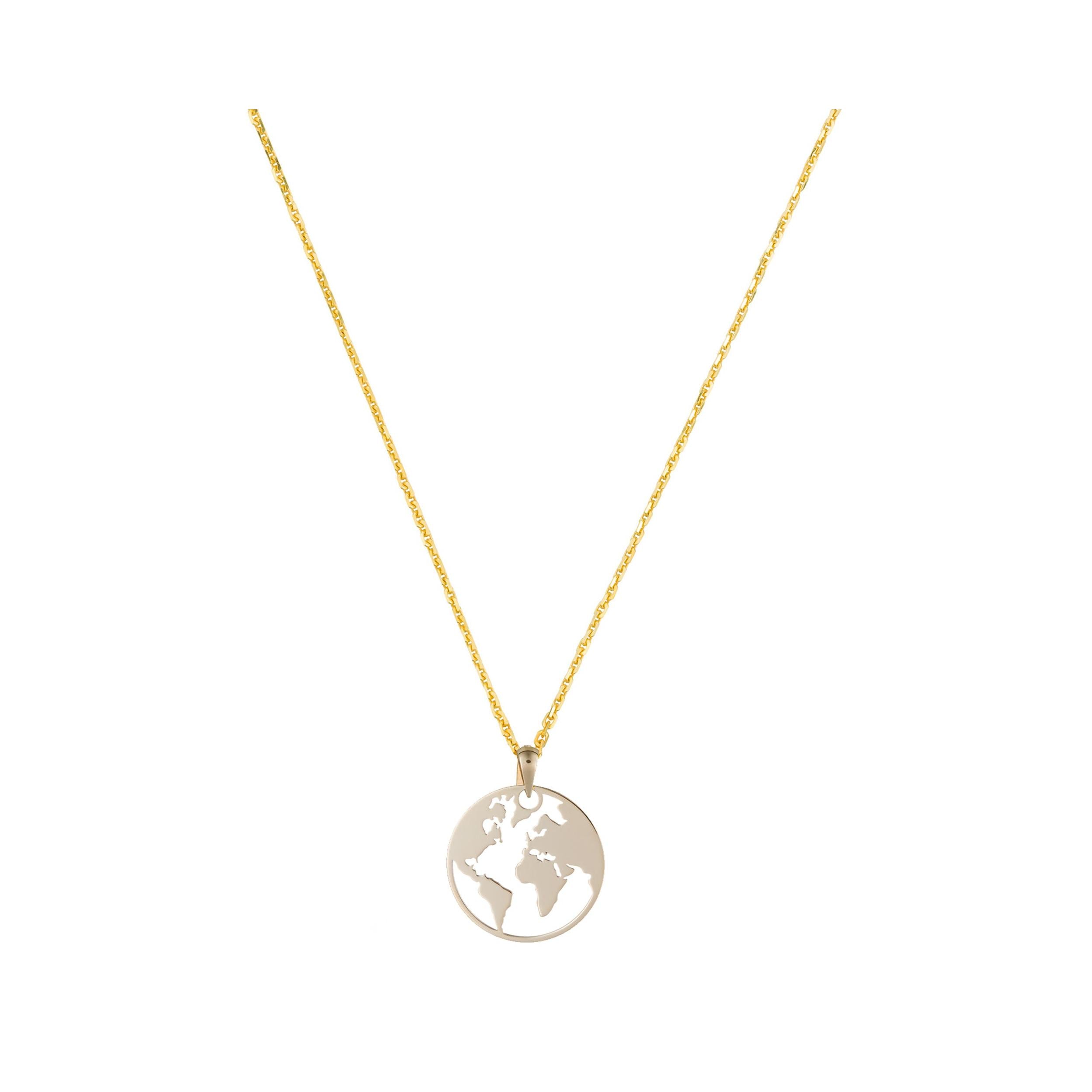 “Earth” Pendant 375/1000 Yellow Gold