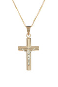 Colgante "Cruz de Jesús" Oro amarillo 375/1000