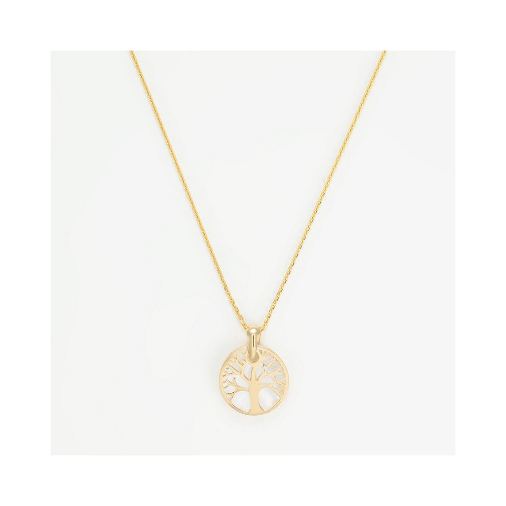 Pendentif "Arbre De Vie" Or Jaune 375/1000 Et Nacre - Or Jaune 375/1000