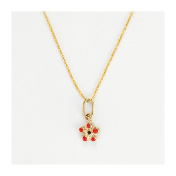Pendentif " Floris " Or Jaune 375 /1000