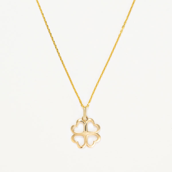 Pendentif "Trèfle Merveilleux"Or Jaune 375 /1000