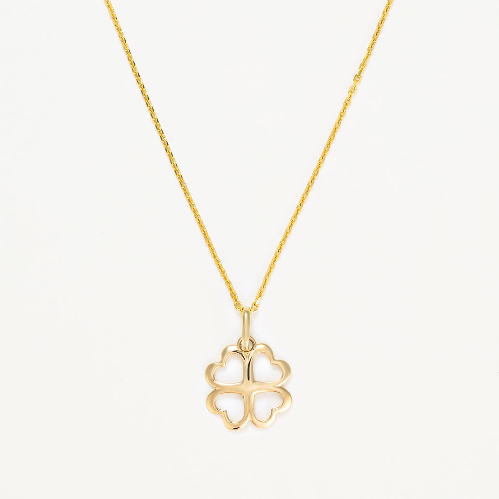 Colgante “Trébol Maravilloso” Oro amarillo 375/1000