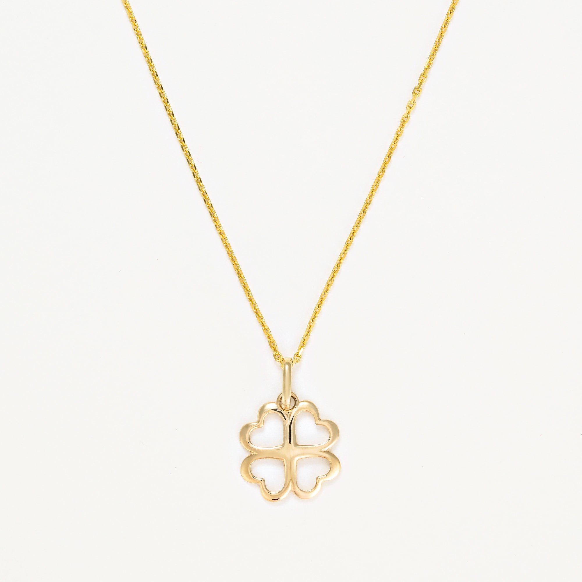 Colgante “Trébol Maravilloso” Oro amarillo 375/1000