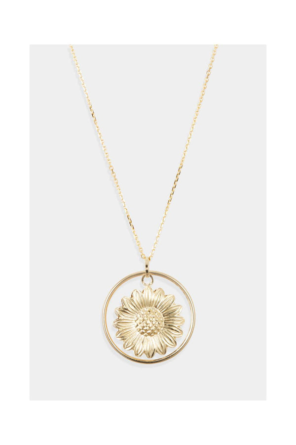 Colgante “Flor Dorada” Oro amarillo 375/1000